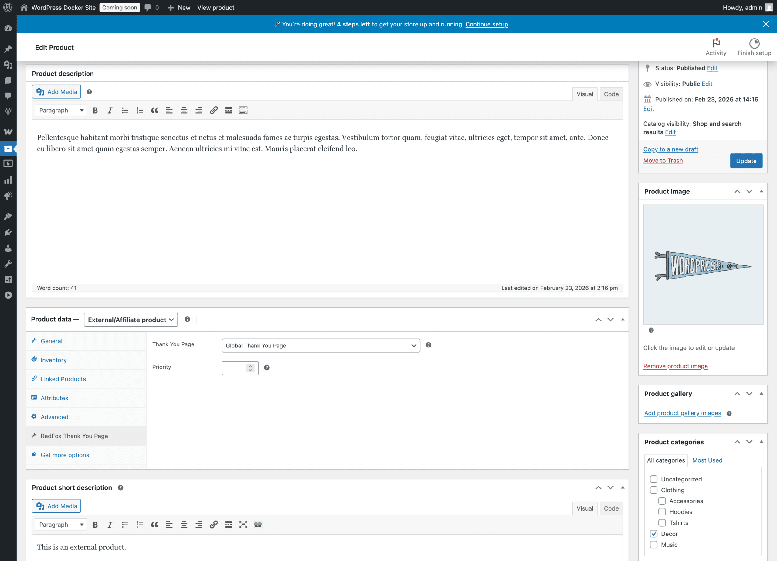 Per-Product Thank You Pages