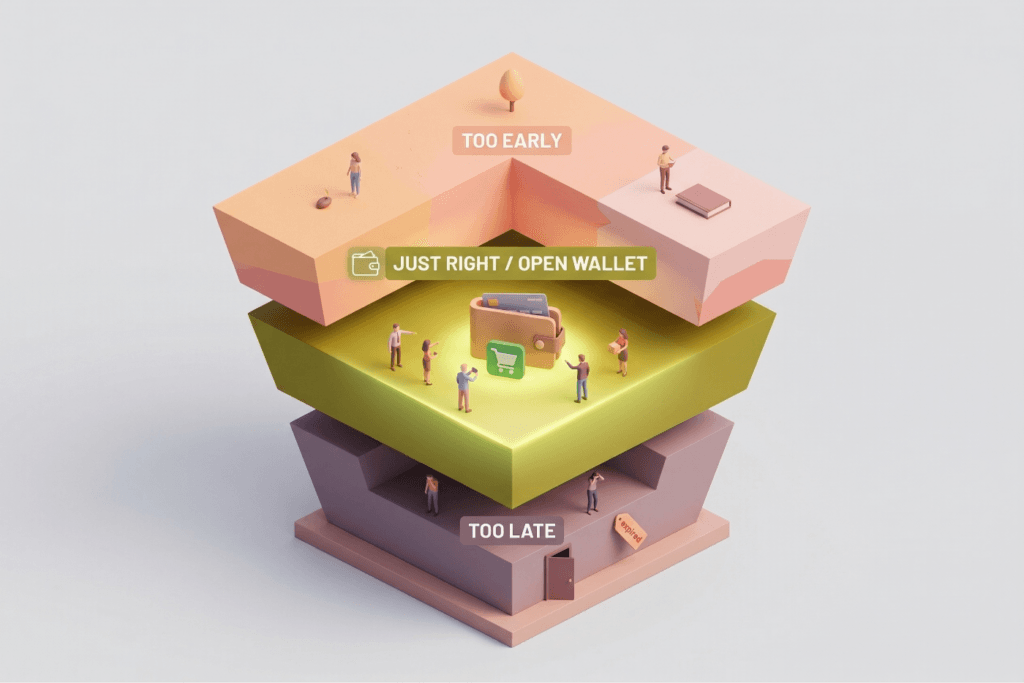 Customer psychology funnel for WooCommerce checkout upsells.